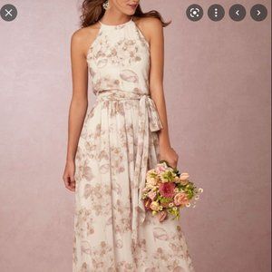 Donna Morgan Alana Dress Dusty Pink Bridesmaid Dress Size 4